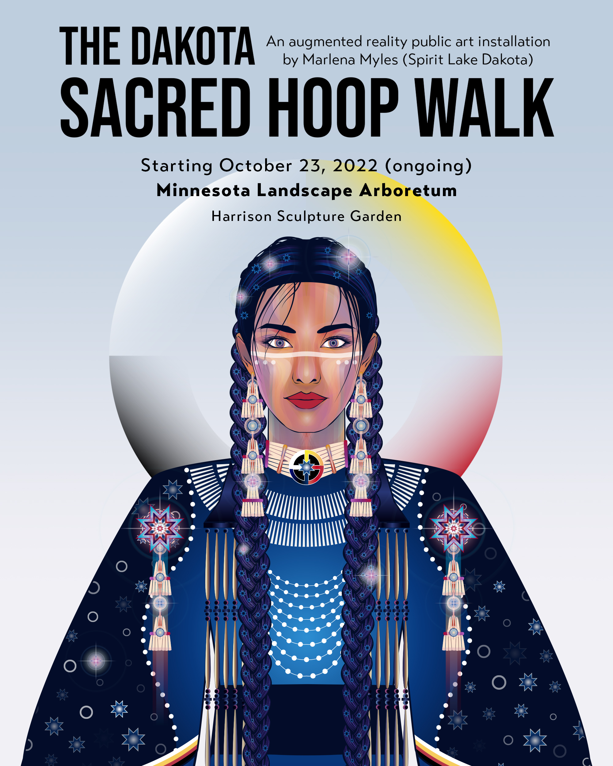 Dakota Sacred Hoop Walk flyer.