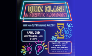 Image reads "quiz clash and minute mastery!"