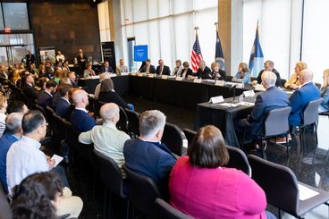 Participants at Investing in the American Bioeconomy roundtable discussion.