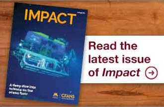 Cover of summer 2021 issue of Impact.