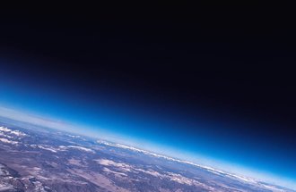 Image of earth from space.