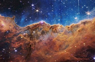 NASA James Webb Space Telescope image. 