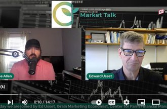 Jesse Allen of Market Talk interviews applied economics research fellow Ed Usset video. 