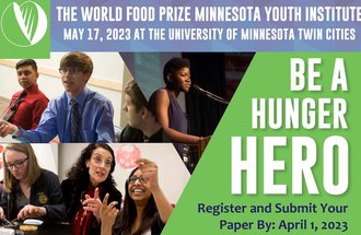 MNYI 2023 flyer: Be a Hunger Hero.