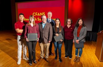 award recipients CFANS research symposium 2024